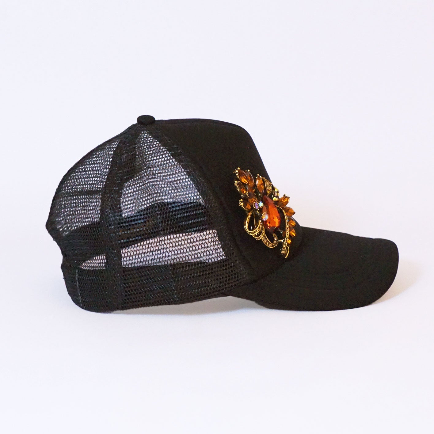 Whiskey GLAM Snap Cap