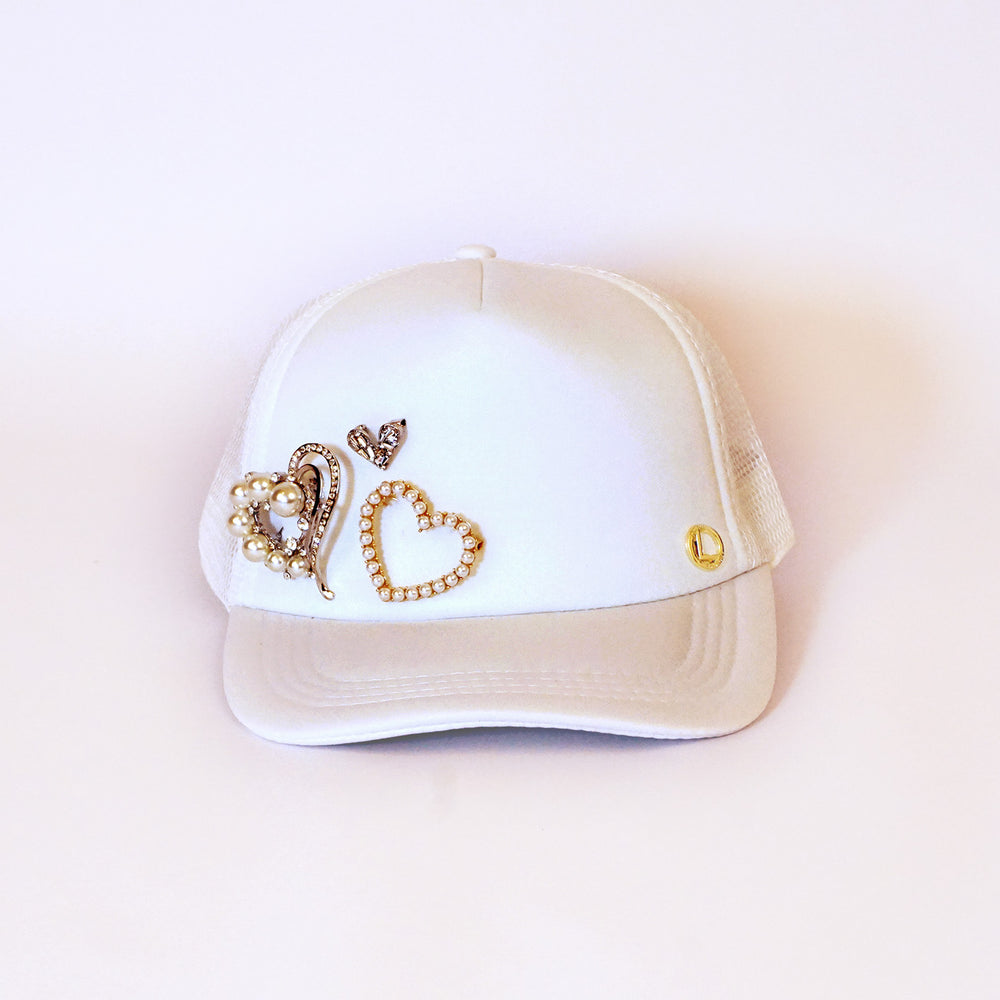 Heart Trio GLAM Snap Cap