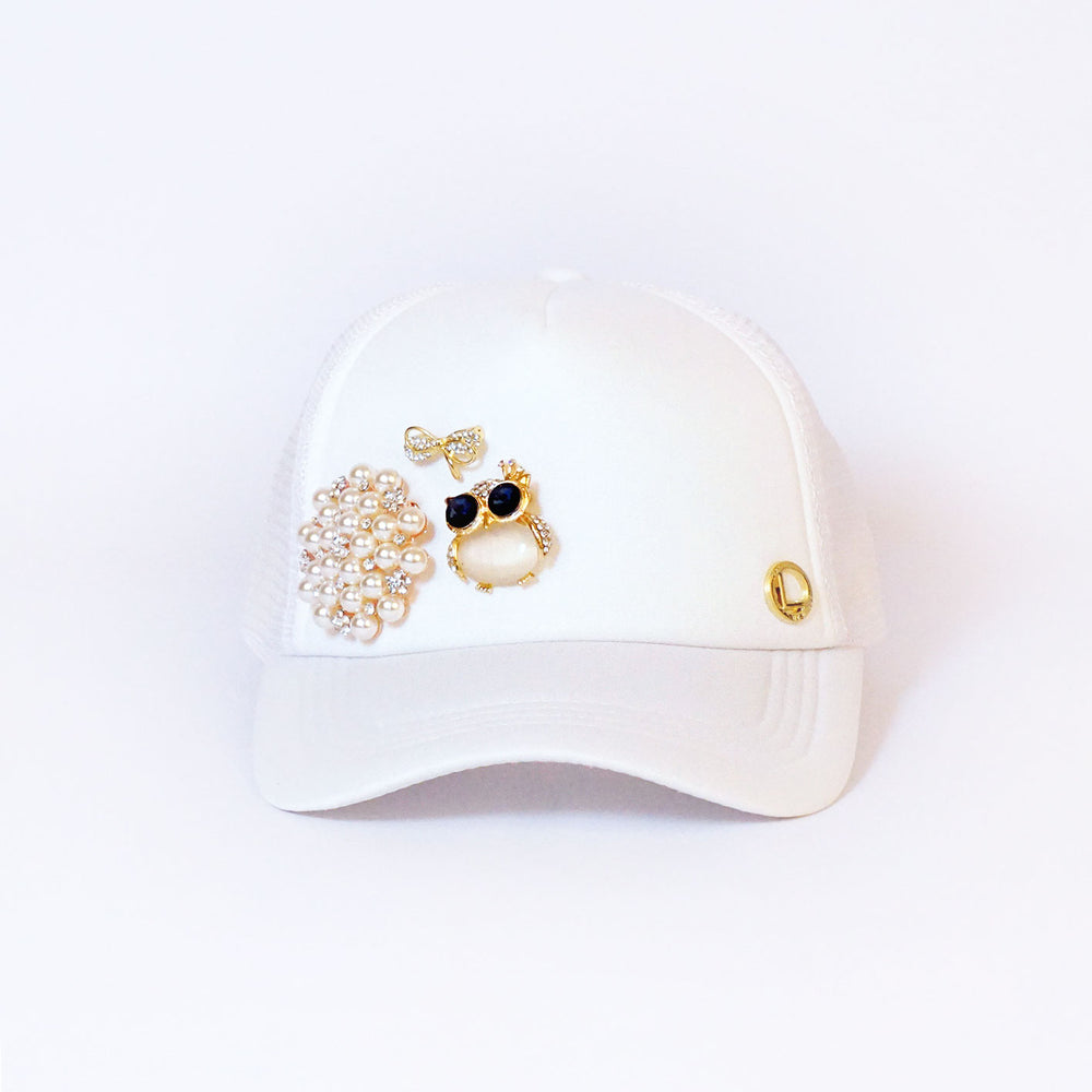 Owl Have Rosé GLAM Snap Cap