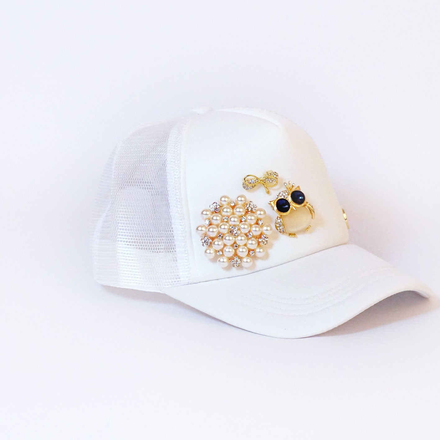 Owl Have Rosé GLAM Snap Cap