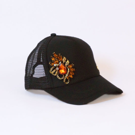 Whiskey GLAM Snap Cap